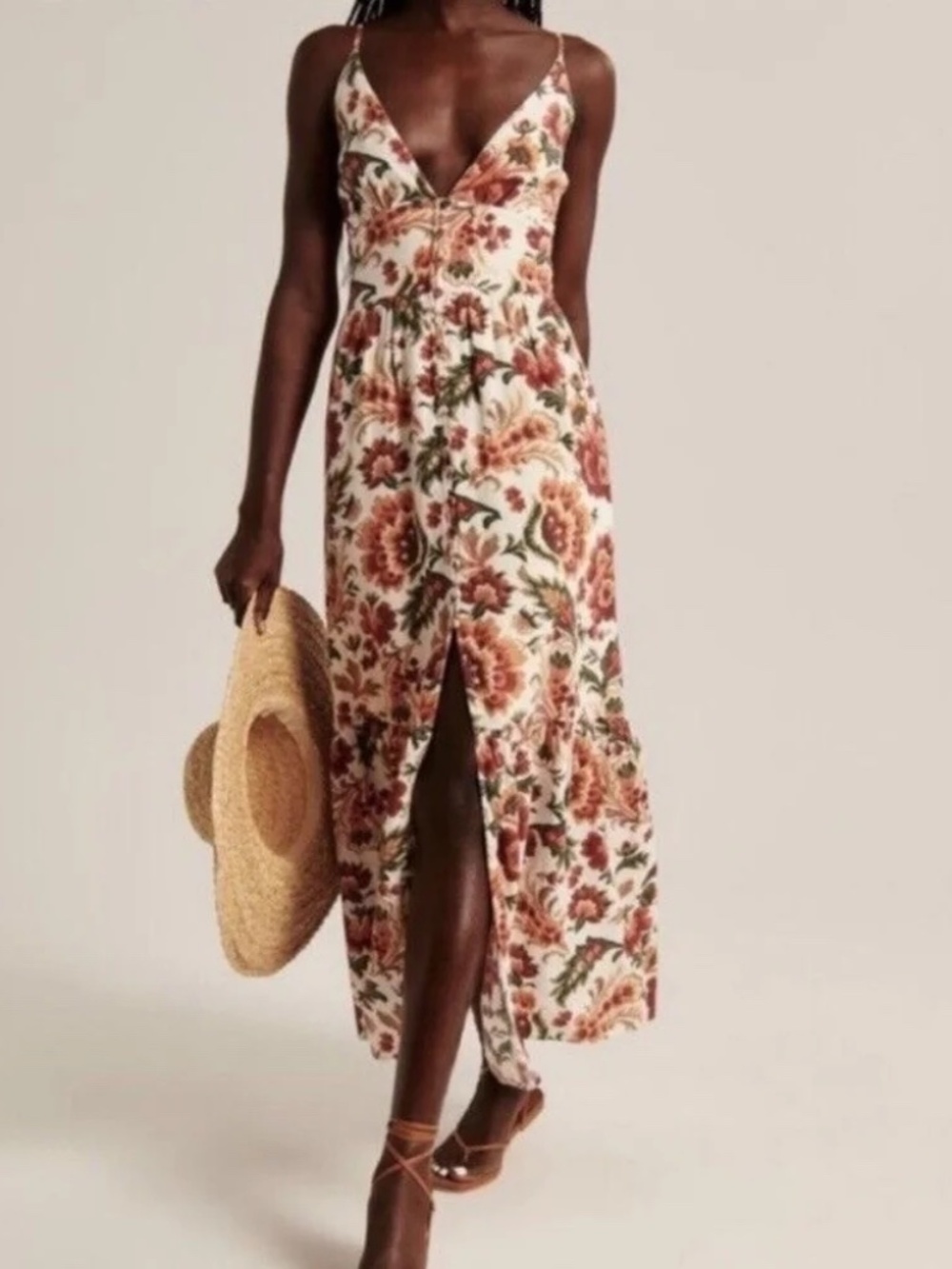 A&F Floral Maxi Dress - TALL LENGTH